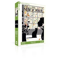 New York Puzzle Company Season's Turn 750 Piece Puzzle