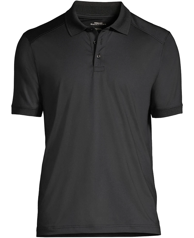 Lands' End Men's Big Short Sleeve Rapid Dry Active Polo Shirt