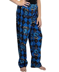 Harry Potter Girls Hogwarts Houses Crest Plaid Lounge Pants Pajamas