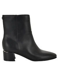Calvin Klein Women's Parry Block Heel Ankle Booties