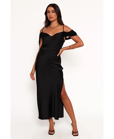 Petal and Pup Women's Reyna Off Shoulder Maxi Dress