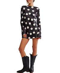 Free People Women's Tigre Printed Mini Dress