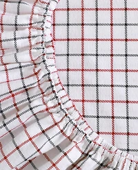 Tommy Hilfiger Printed Flannel -Pc. Sheet Set