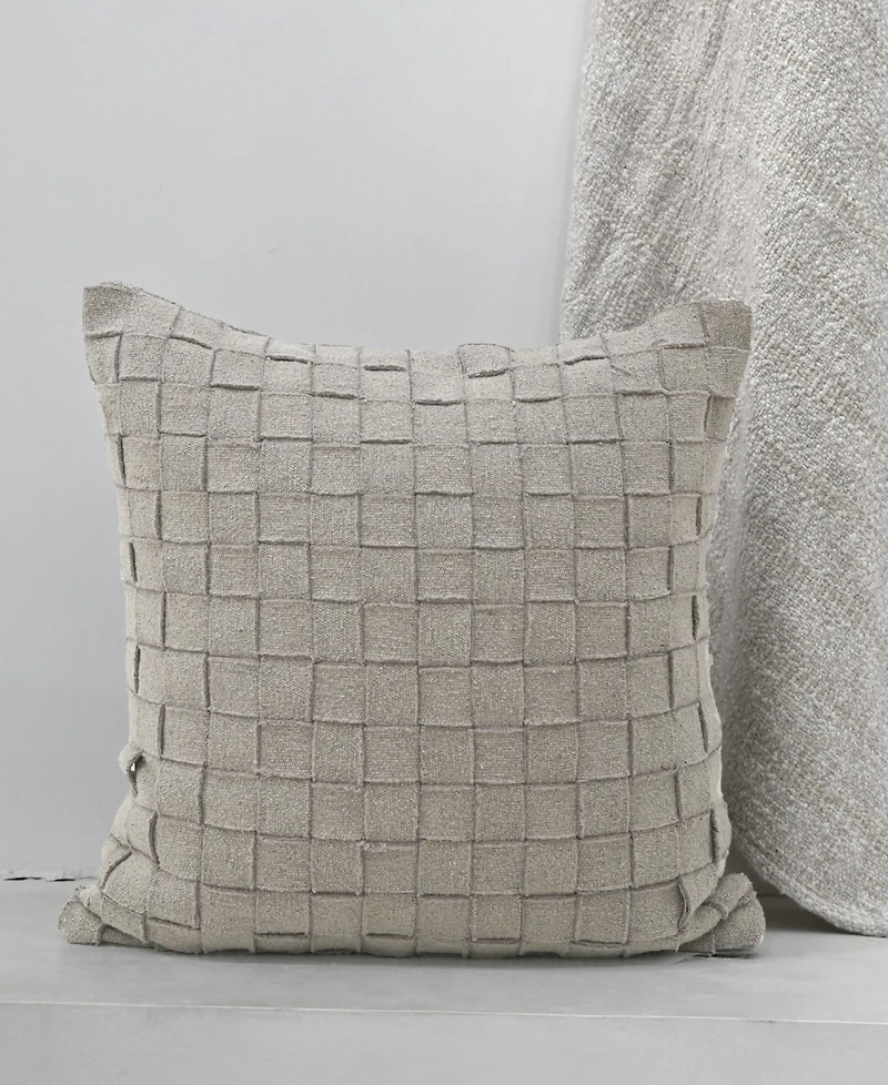 Vibhsa Baltic Cut and Sew Decorative Pillow, 20" x 20"