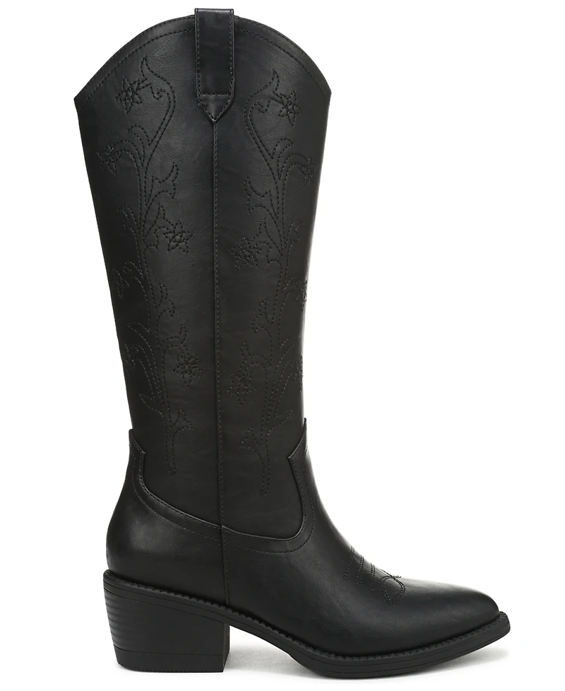 Blowfish Malibu Women's Radio Almond Toe Knee High Western Boots