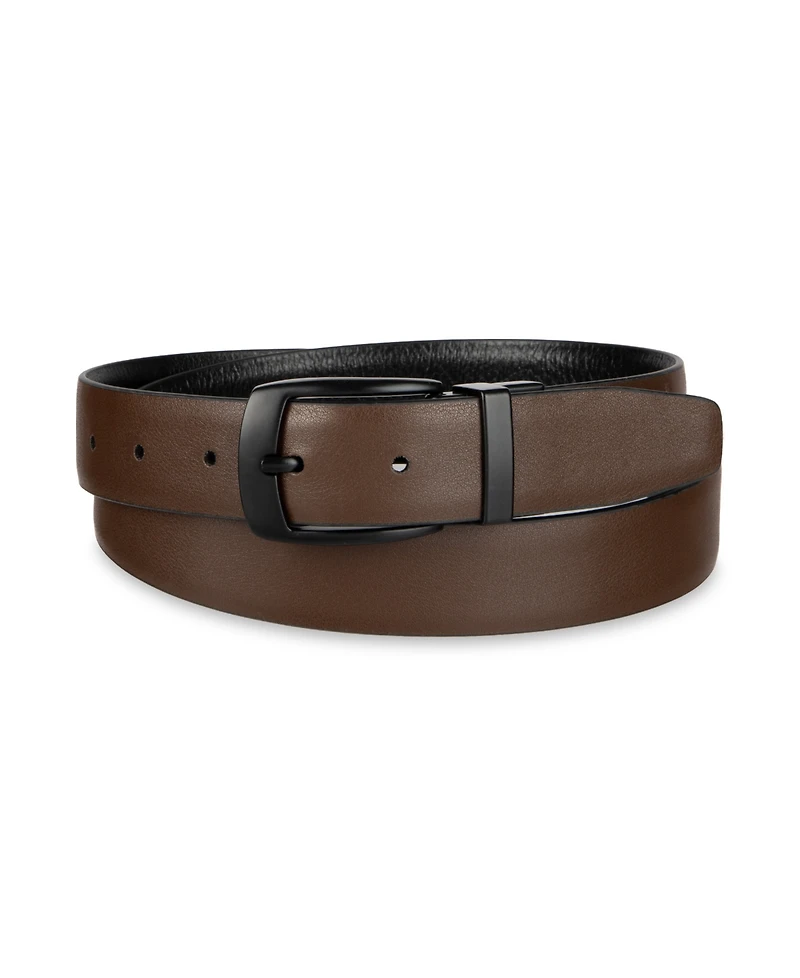 Alfani Men's Reversible Textured Belt, Macy's Exclusive