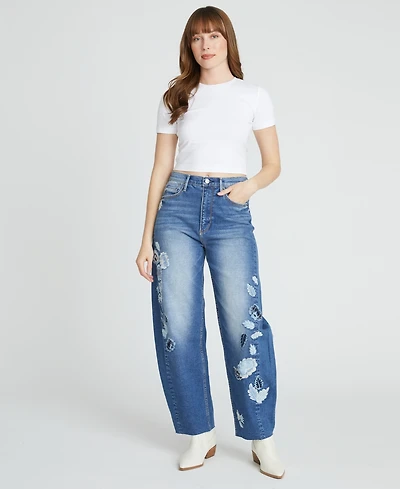 Driftwood Women's Parker X Floral Foliage Jeans