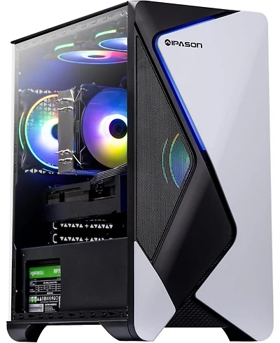 Ipason Gaming Desktop: Amd Ryzen 7 5700X, Nvidia Rtx 4060 Ti, 16GB Ram, 1TB Ssd, Windows 11 Home - Prebuilt Gaming Pc