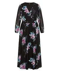City Chic Plus Size Ottilie Maxi Dress