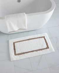 Hotel Collection Linea Cotton Bath Rug, 20" x 34"