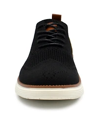 Akademiks Men's Olney Wingtip Knit Oxford Shoes