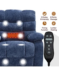 Boyel Living Power Lift Recliner Chair Recliners for Elderly with Heat and Massage Recliner Chair