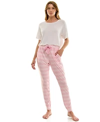 Roudelain Women's Ultra-Soft Jogger Pajama Bottoms, Set of 2