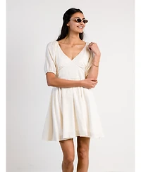 Able Women's Arden Ruched Mini Dress
