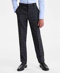 B By Brooks Brothers Big Boys Classic Flat-Front Pants