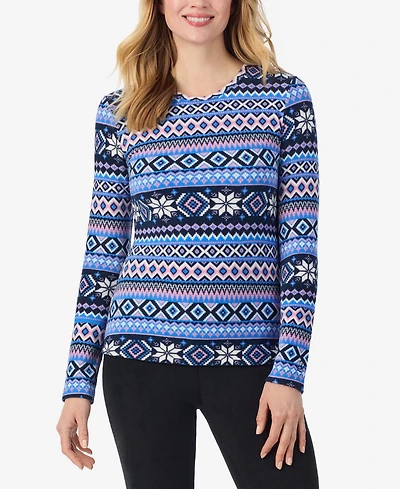 Cuddl Duds Crew Neck Top