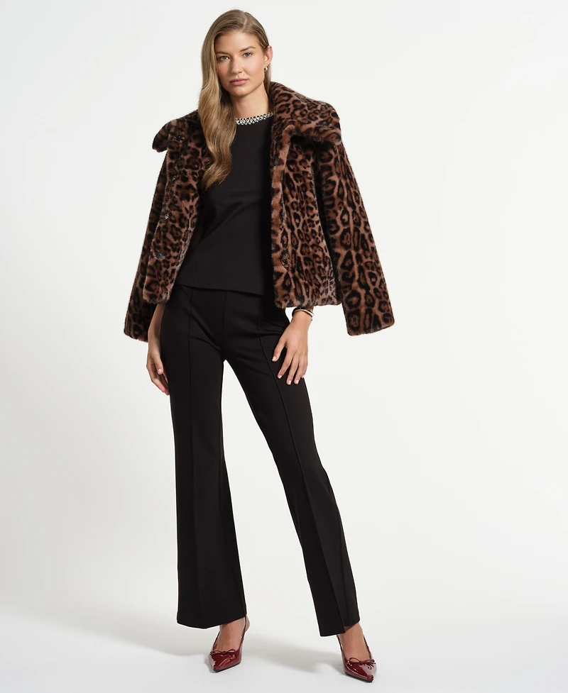 Isaac Mizrahi Women's Oversized Collar Jacket