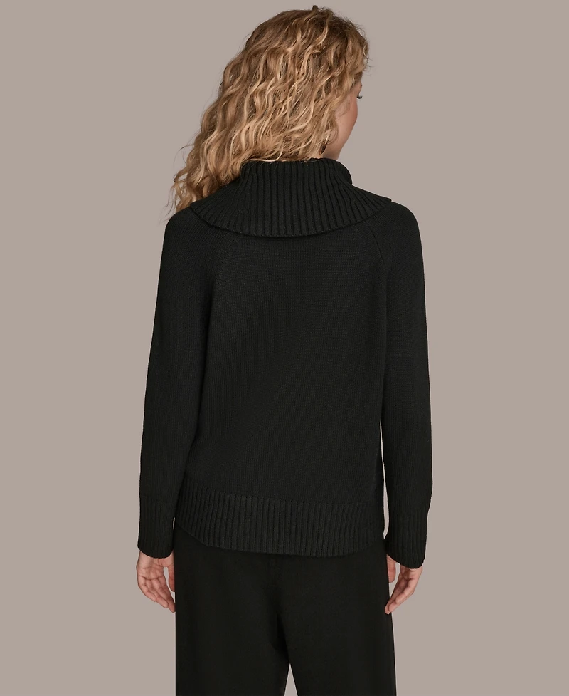 Donna Karan New York Women's Asymmetric Sweater