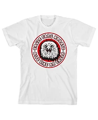 Cobra Kai Eagle Fang Karate Youth White Short Sleeve Tee-xl