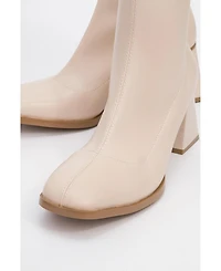 Prologue Shoes Plesa Chunky Heel Boot (Women)