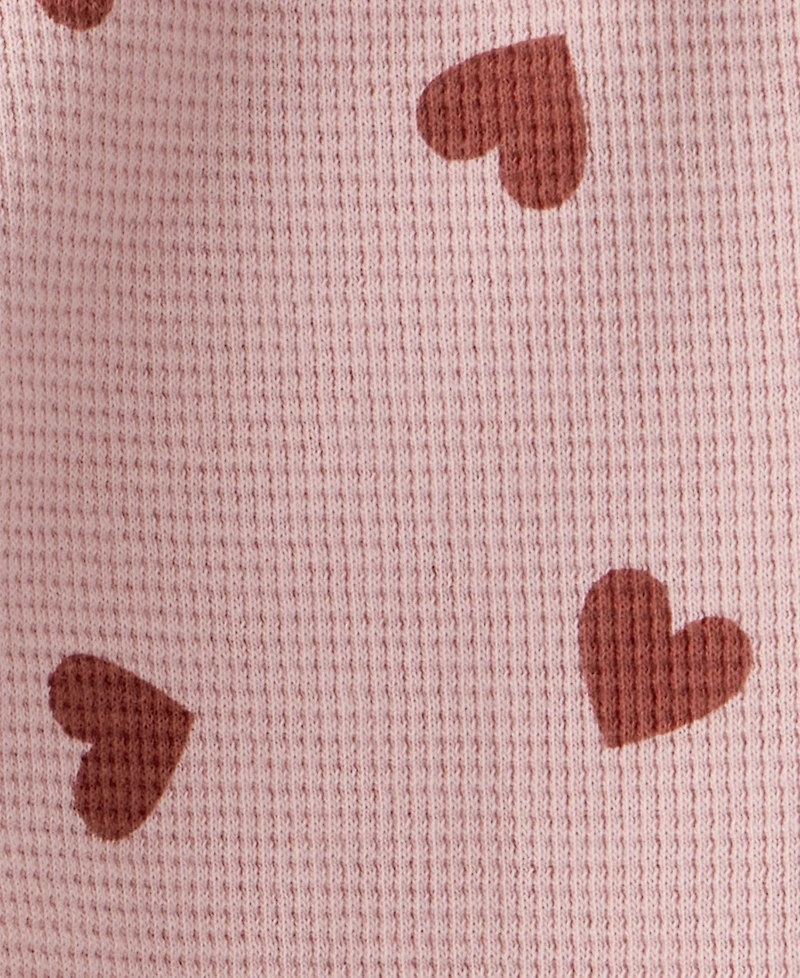 Little Planet by Carter's Baby Girls 2-Piece Organic Heart Printed Top and Pants Set
