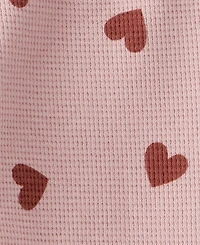 Little Planet by Carter's Baby Girls 2-Piece Organic Heart Printed Top and Pants Set