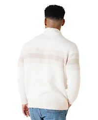 Hope & Henry Men's Organic Half Zip Pullover Sweater