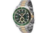 Invicta Men's Pro Diver Quartz Multifunction Green Dial Watch