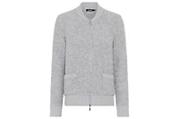 Olsen Women's Boucle Zip Front Cardigan