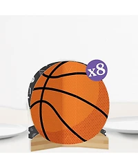 Big Dot of Happiness Freestanding 3D Basketball Centerpiece Table Decorations