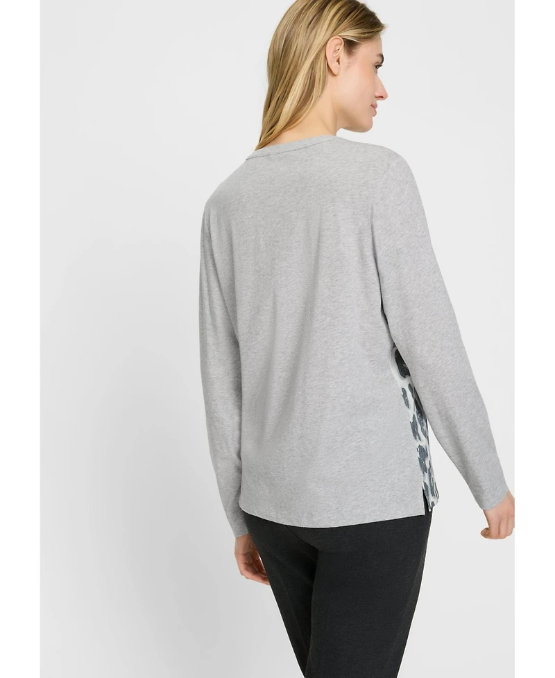 Olsen Women's Panneaux Print T-Shirt