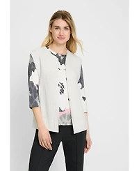 Olsen Cotton Blend Sweater Vest