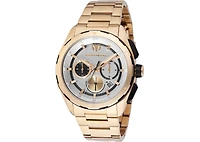 Technomarine Men's Tm-318093 Ocean Quartz Silver Dial Watch