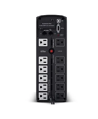 CyberPower CP1500PFCLCDTAA 1500VA/1000W PFC Sinewave LCD Mini-Tower Ups System, Taa Compliant, Black