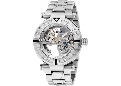 Invicta Men's Subaqua Automatic 2 Hand Silver Dial Watch