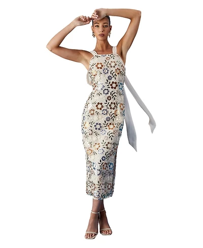 Coast Women's Muse Embellished Midi Dress