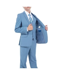 Perry Ellis Little Boys 5 Piece Pastel Suit Set