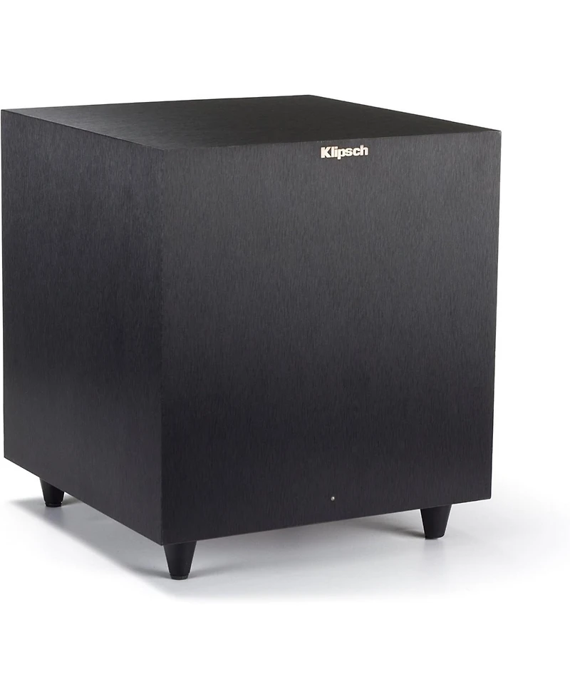 Klipsch R-8SW 8" Compact Subwoofer with All-Digital Amplifier (Brushed Black)