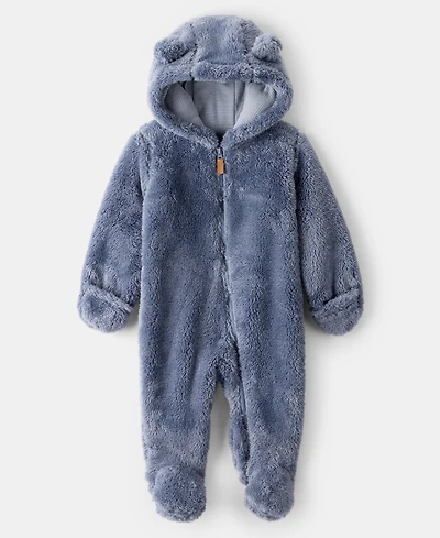 Carter's Baby Boys Hooded Jumpsuit