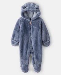 Carter's Baby Boys Hooded Jumpsuit