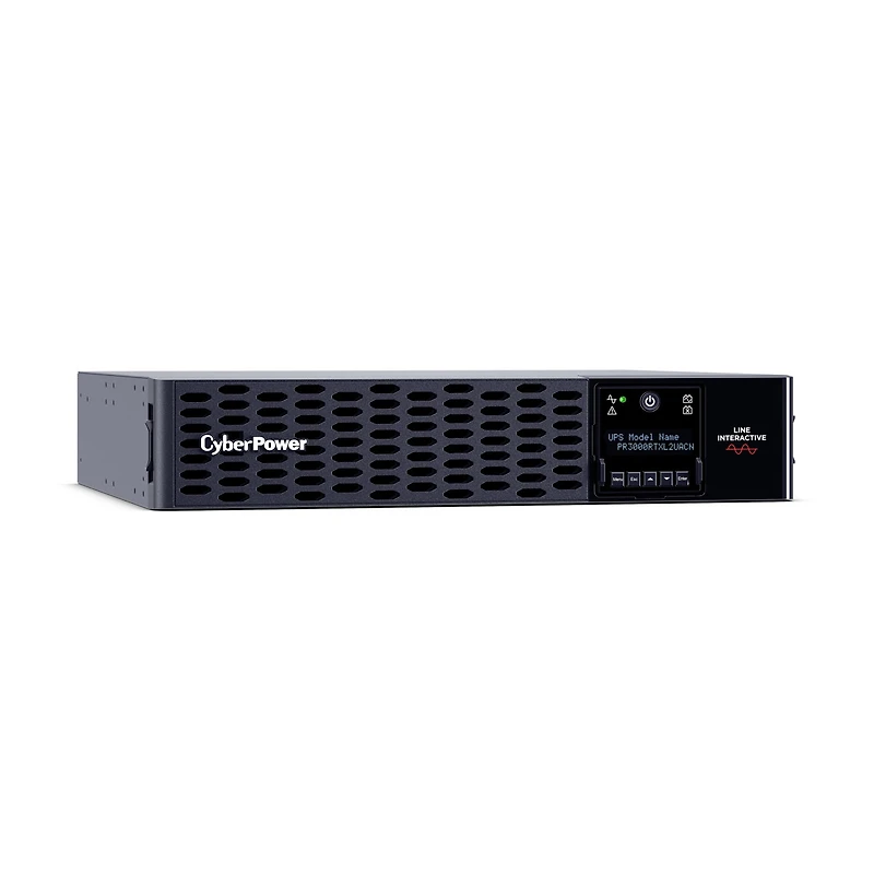 CyberPower PR3000RTXL2UACN 3000VA/3000W Smart App Sinewave Rack/Tower Ups with Built-In Cloud Monitoring
