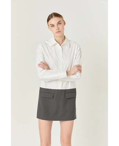 endless rose Women's Shirt Mini Dress