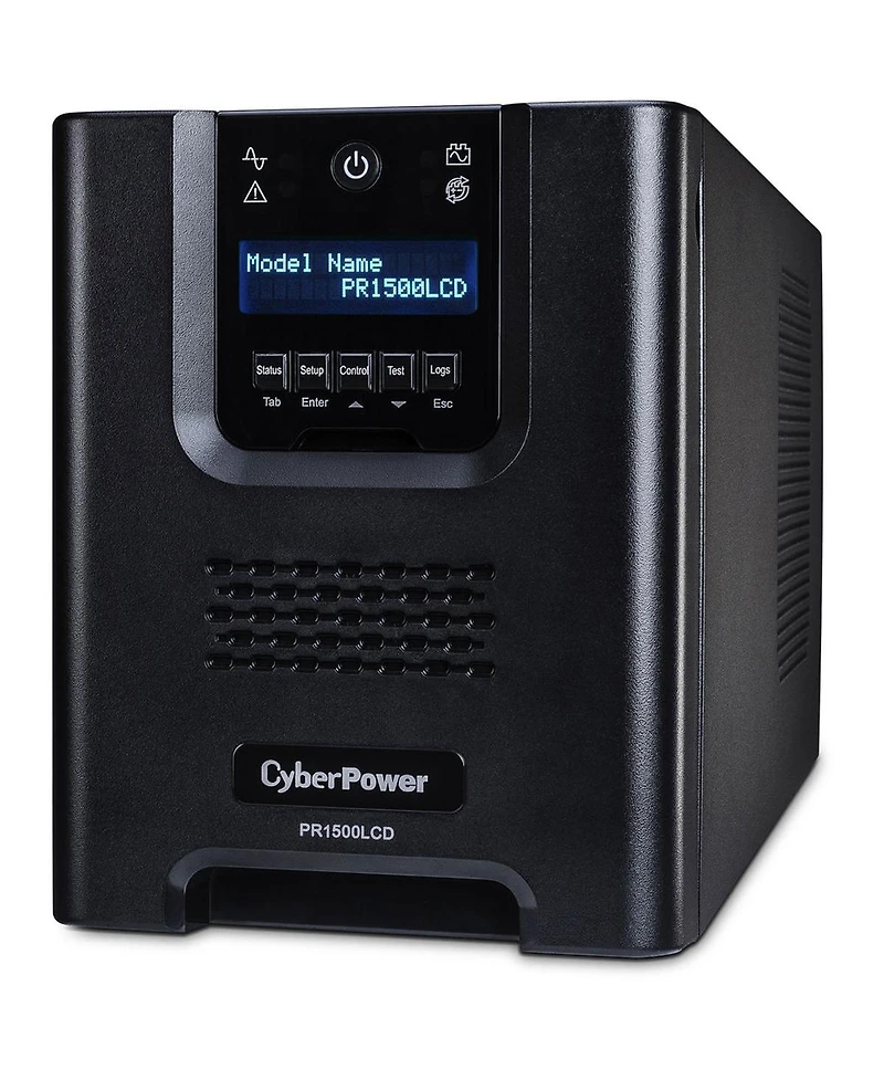 CyberPower PR1500LCD 1500VA/1500W Smart App Sinewave Mini-Tower Ups, 8x Nema 5-15R