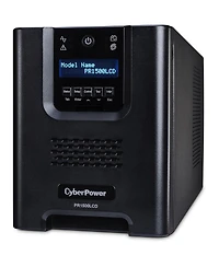 CyberPower PR1500LCD 1500VA/1500W Smart App Sinewave Mini-Tower Ups, 8x Nema 5-15R