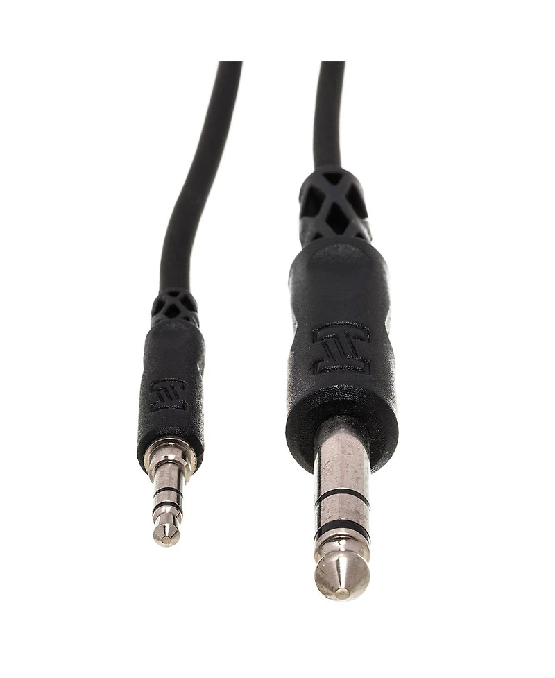 Hosa Technology 2x Stereo Mini Male to Stereo 1/4" Male Cable, 10'