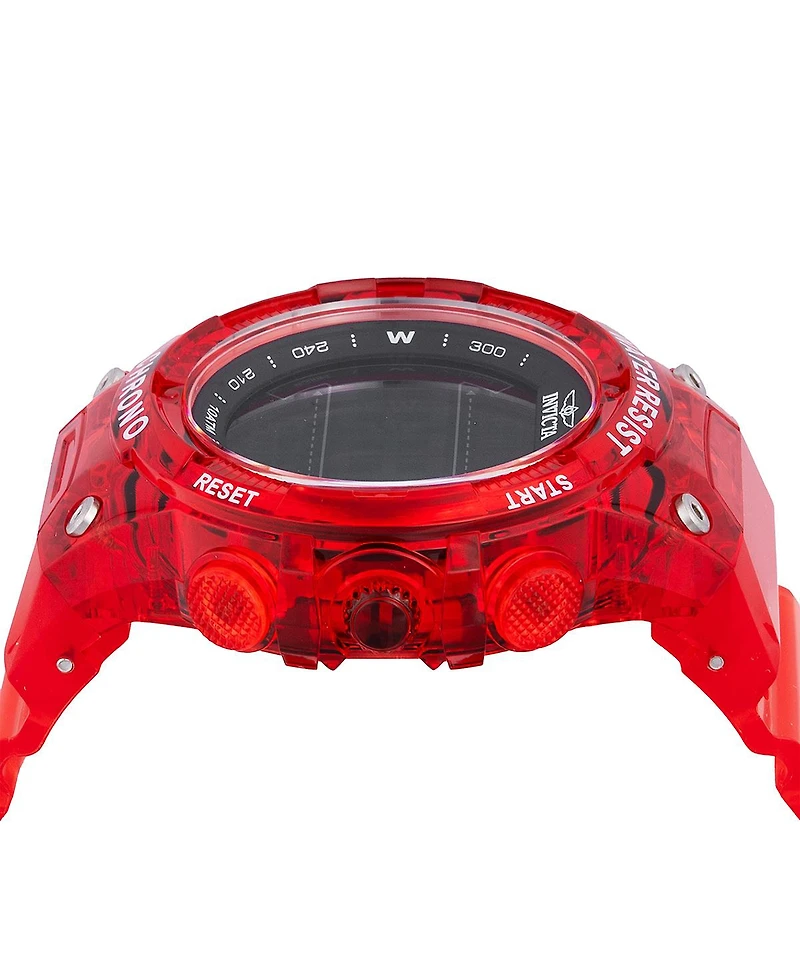 Invicta Men's 49045 Invicta Racing Digital Gmt/Alarm Black Dial Watch