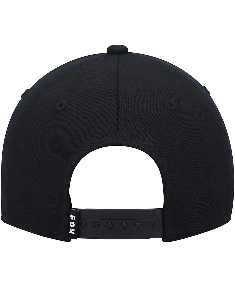 Fox Big Boys and Girls Black Legacy Adjustable Hat