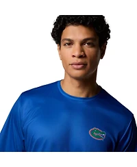 Columbia Men's Royal Florida Gators Terminal Tackle State Omni-Shade T-Shirt
