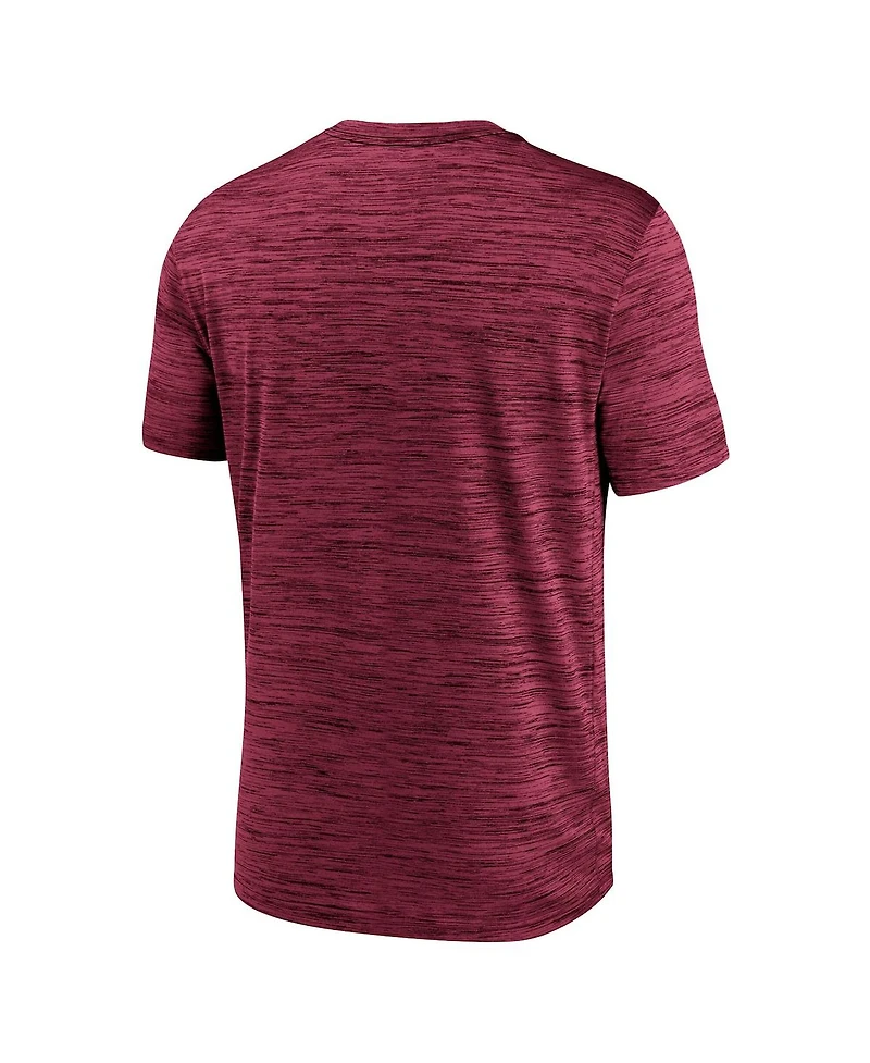 Jordan Men's Crimson Oklahoma Sooners Primetime Velocity T-Shirt
