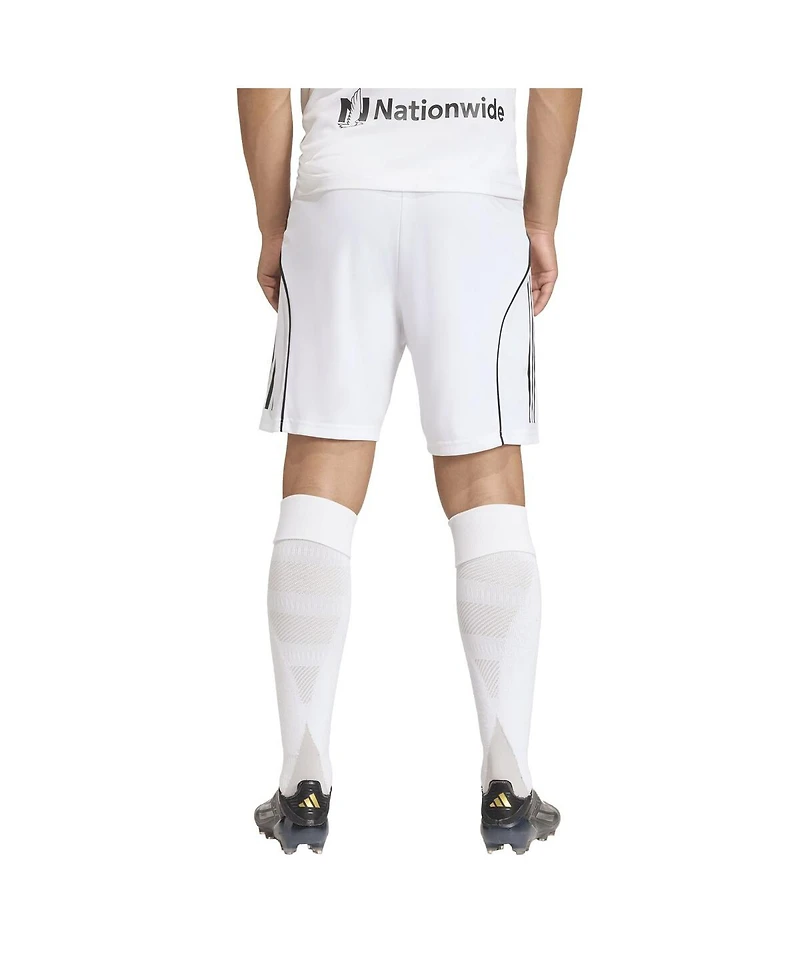 Adidas Men's White Columbus Crew 2025 Archive Collection Authentic Shorts